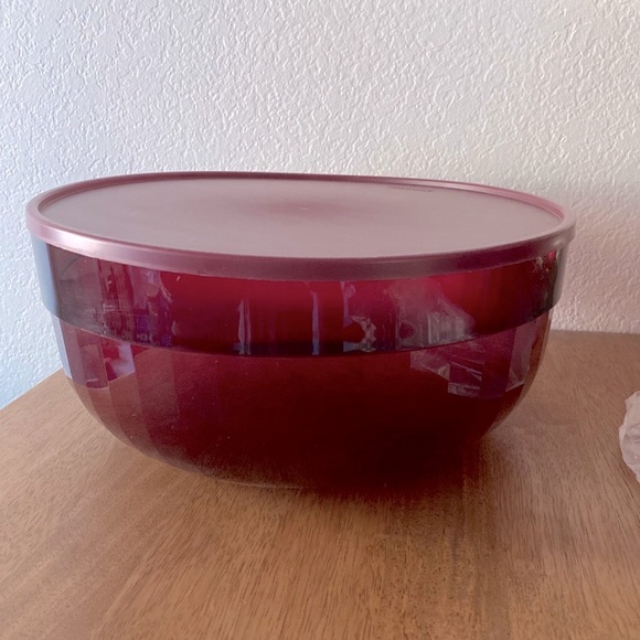 Vintage Tupperware Acrylic Preludio Bowl with Accessories - Picture 1 of 11